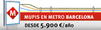 Publicidad Metro Barcelona