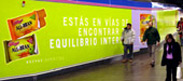 Publicidad en el Metro