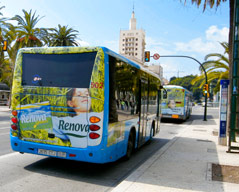 Publicidad en autobuses